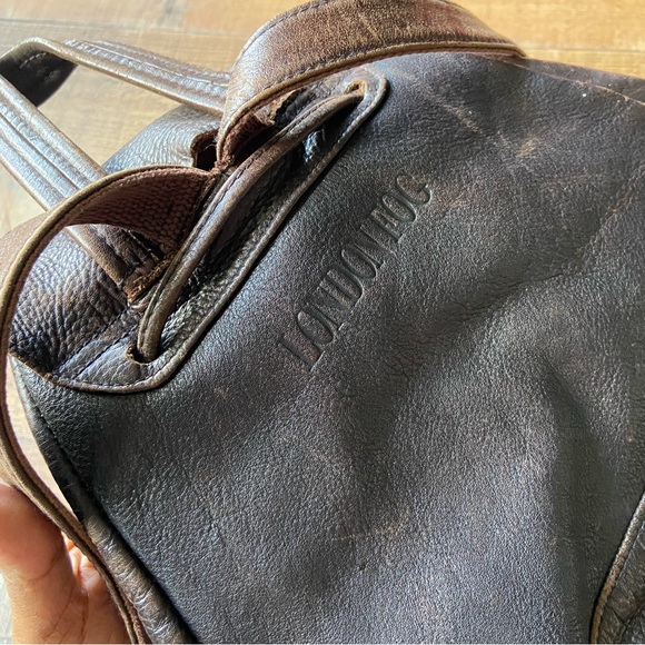 London Fog Leather Backpack main image 7